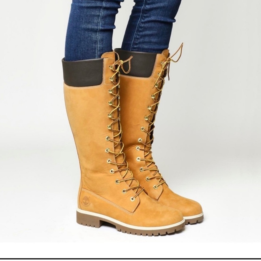 Timberland Tall Lace up boots